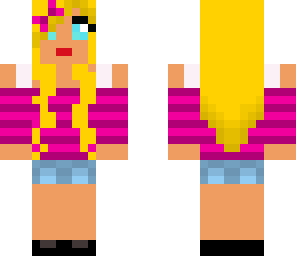 pink cute girl