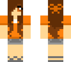 girl in orange