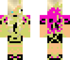  puke  coverd girl skin