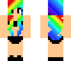 swimsuit rainbow