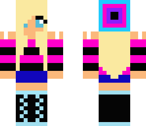 colorful girl