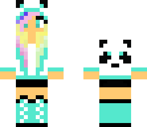 cute panda girl