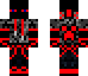 enderman hoodie red