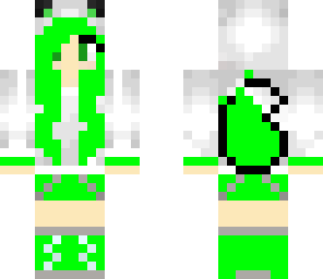 lime wolf girl