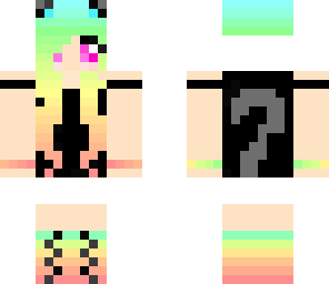 rainbow cat girl 2