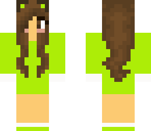 neon cat girl