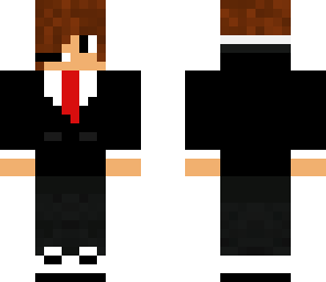 teen in a suit