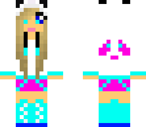 blue girl