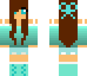 blue girl