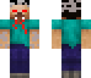 amgry wolf herobrine