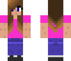 girly steve try this skin
