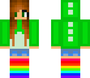 green dino gurl