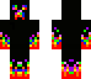 rainbow flame creeper