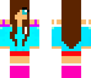 sexy light  blue girl