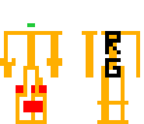 headless weird man