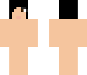 short black haired girl template