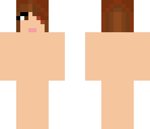 short brown haired girl template