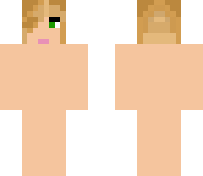 short blonde haired girl template