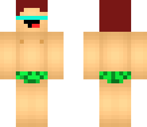 green camo mankini
