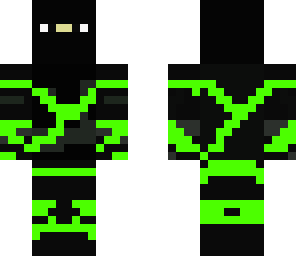 green ninja cloak