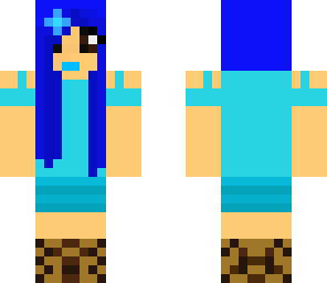 cute blue