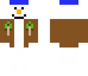 blue snowman