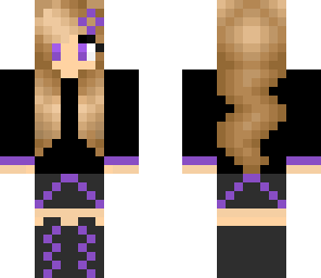purple girl