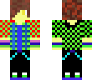 new colorful boy