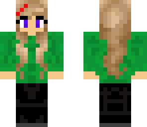 leaf green girl