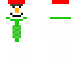 red snowman