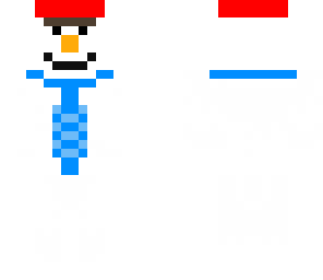 rainbow snowman