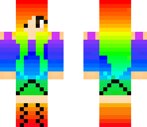 rainbow girl