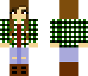 plaid girl