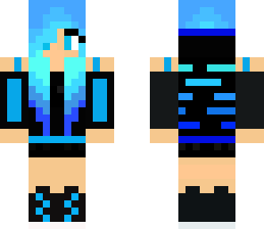 futuristic blue