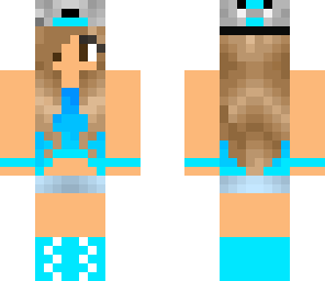 blue hat girl