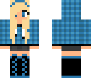 cute plaid girl