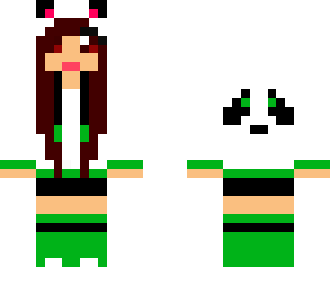 cute panda girl