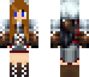 brown hair'd girl villager