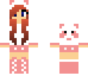 cute panda girl