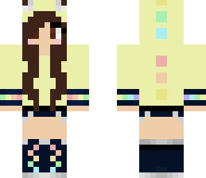 patel yellow dino girl