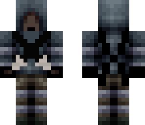 hunter with swords