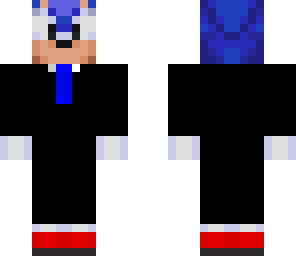 sonic in a souit
