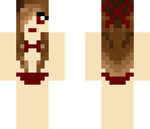 red bikini girl
