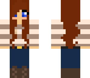 cowgirl with brown hair