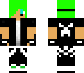 green haired dj
