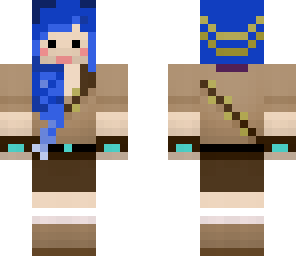 my start on ihascupquake's skin