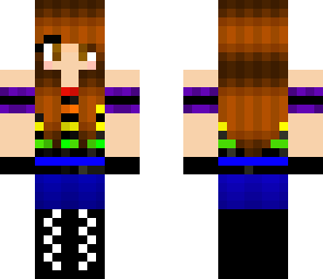 rainbow girl