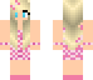 pink polkadot girl