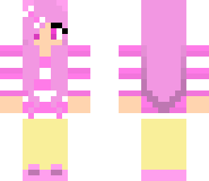 cute cotton candy girl