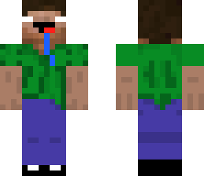 derpobrine green shirt